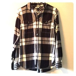 J. Crew Checkered Flannel